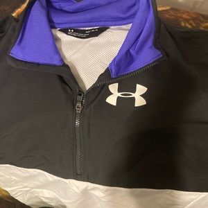Youth Under Armor Girls' Boat House Jacket Girls' Train To Game Jacket